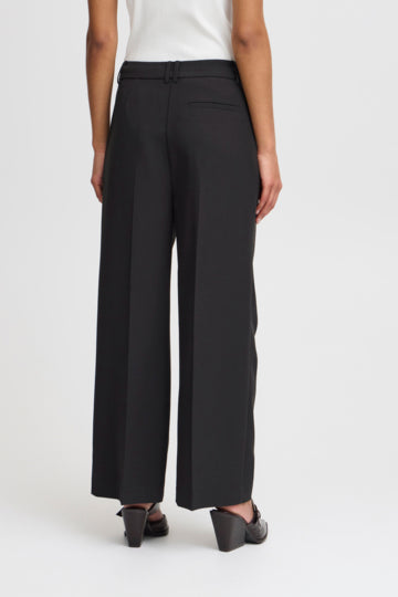 Pantalón negro wide leg LEXI