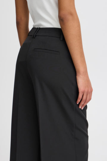 Pantalón negro wide leg LEXI