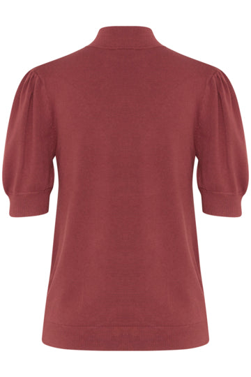 Jersey de manga corta chocolate
