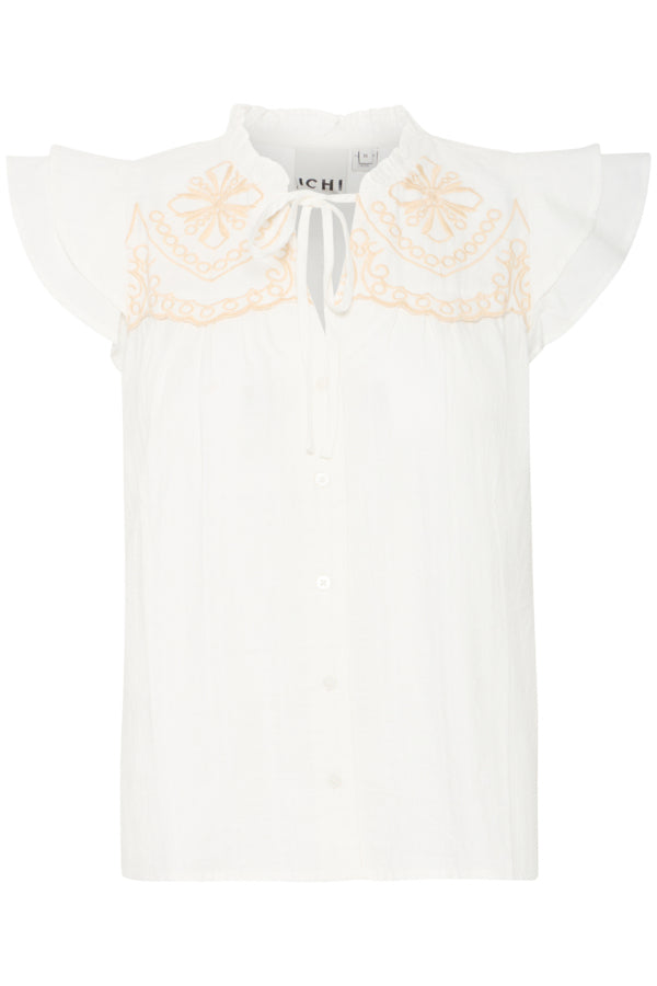 Blusa bordada sin mangas GISELA