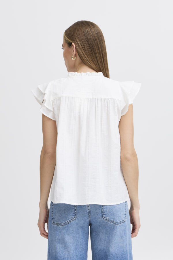 Blusa bordada sin mangas GISELA