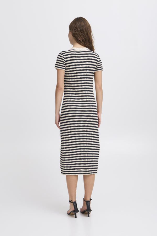 Vestido de punto con botones ZAGGY