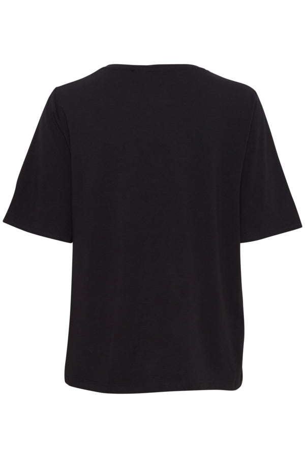 Camiseta básica negra ALBA