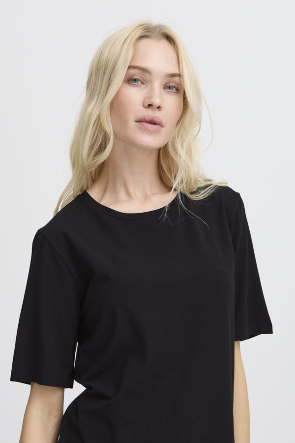 Camiseta básica negra ALBA