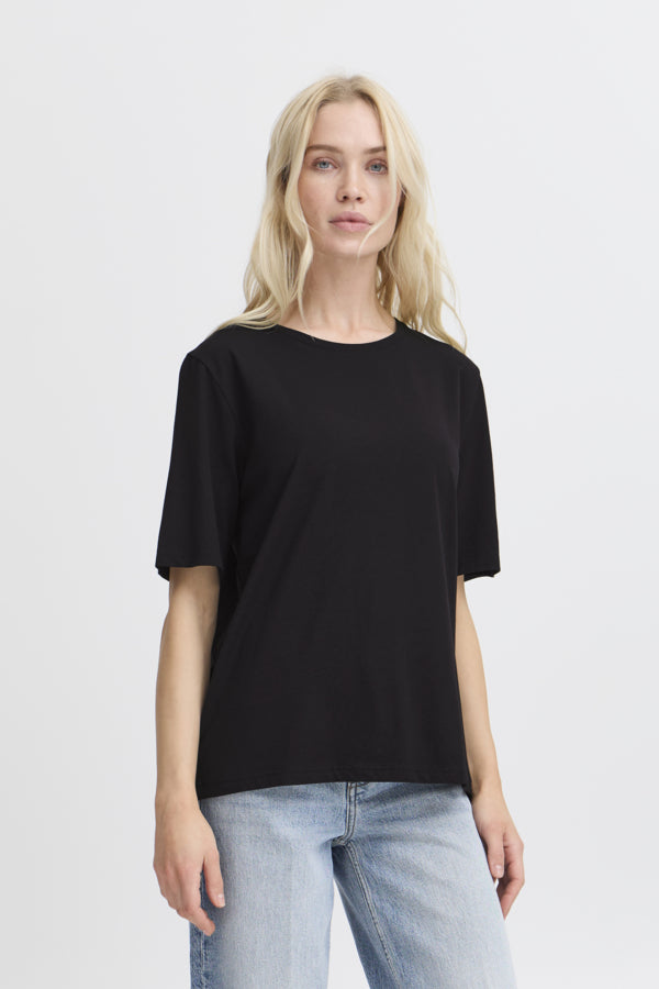 Camiseta básica negra ALBA