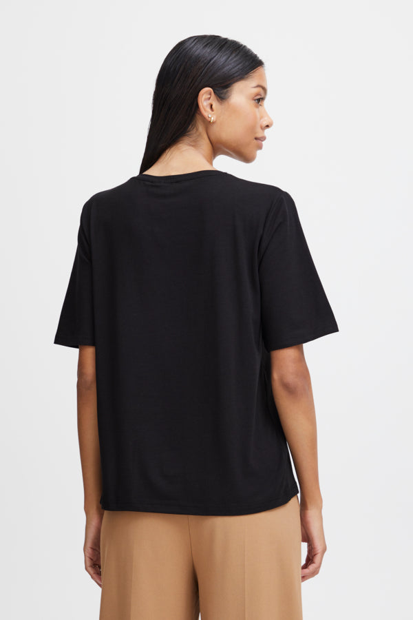 Camiseta básica negra ALBA