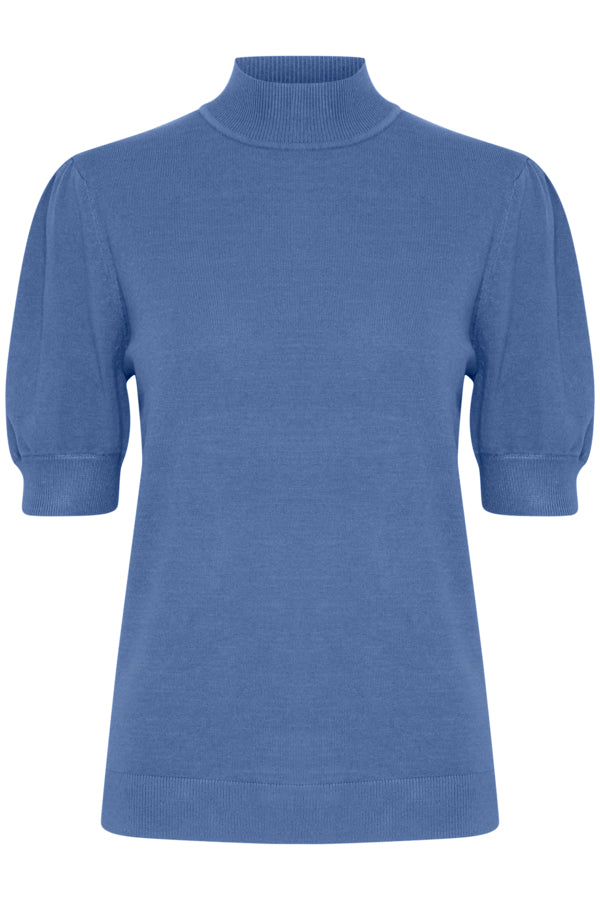 Jersey de manga corta azul