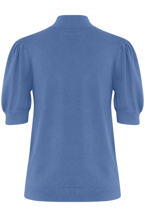 Jersey de manga corta azul