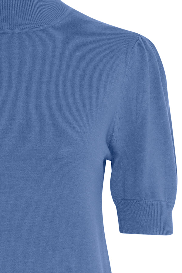 Jersey de manga corta azul