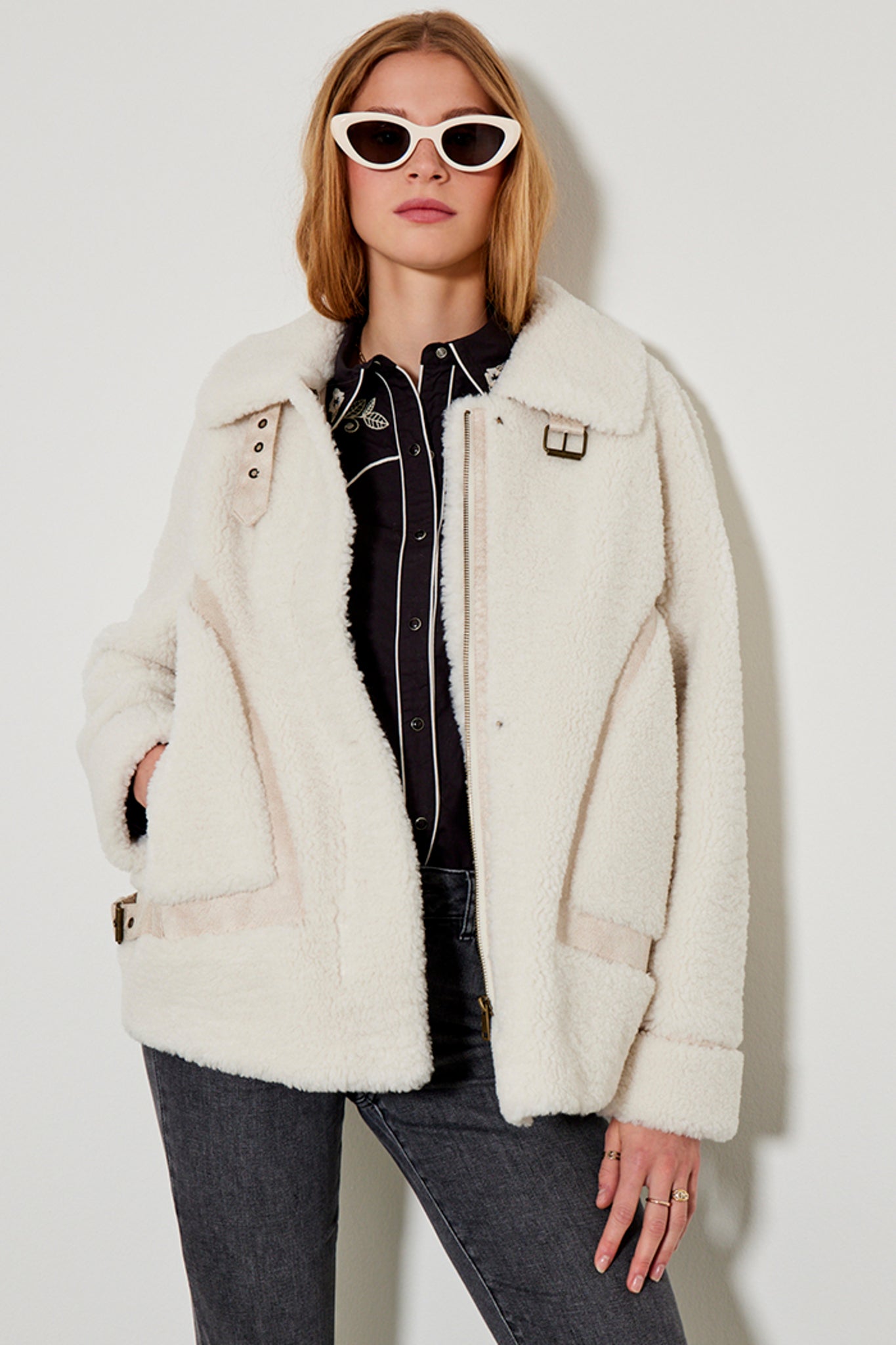 Chaquetón de borreguito IRENE