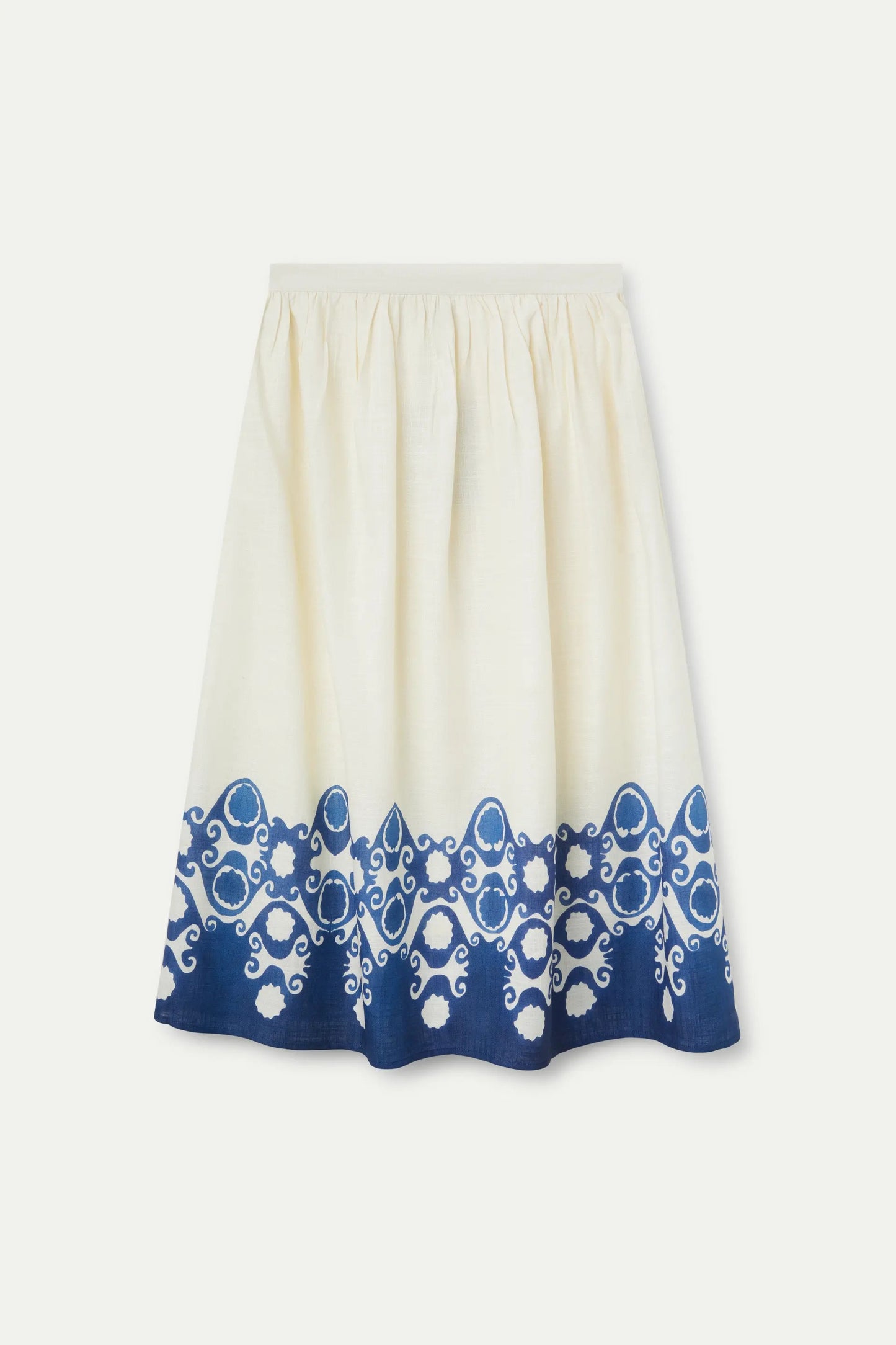 Falda midi estampada AGORA