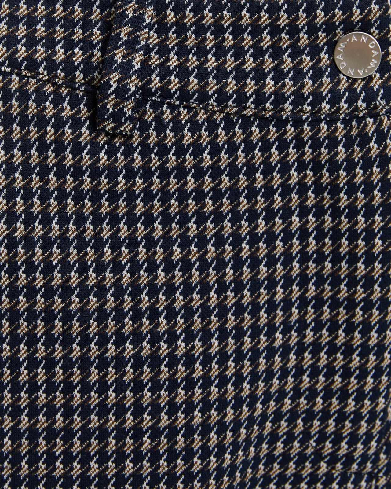 Pantalón ancho punto pata de gallo BLAIR