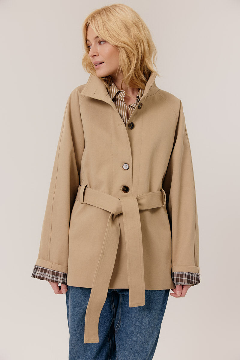 Gabardina corta FREYA