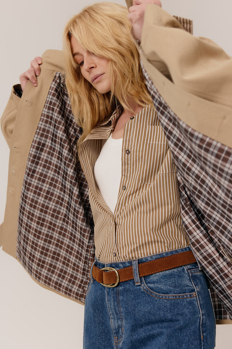 Gabardina corta FREYA