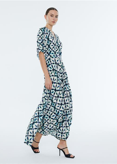 Vestido largo estampado PRELUDE
