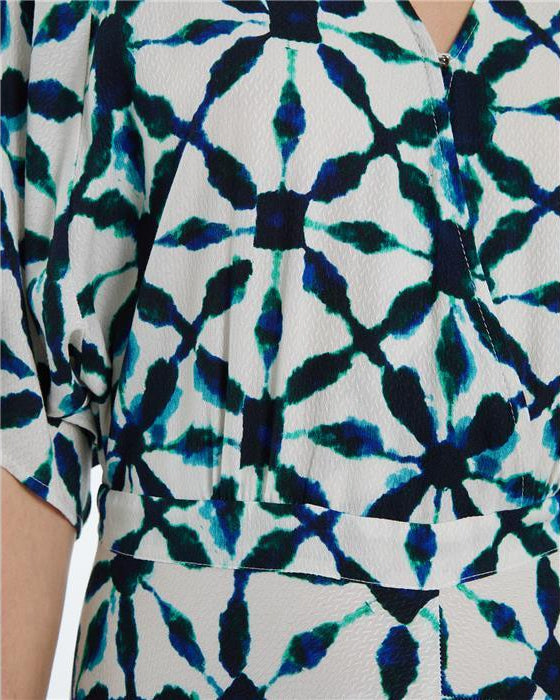 Vestido largo estampado PRELUDE