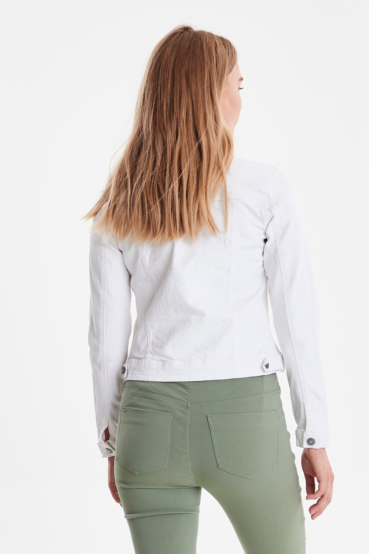 Chaqueta vaquera blanca PAULA