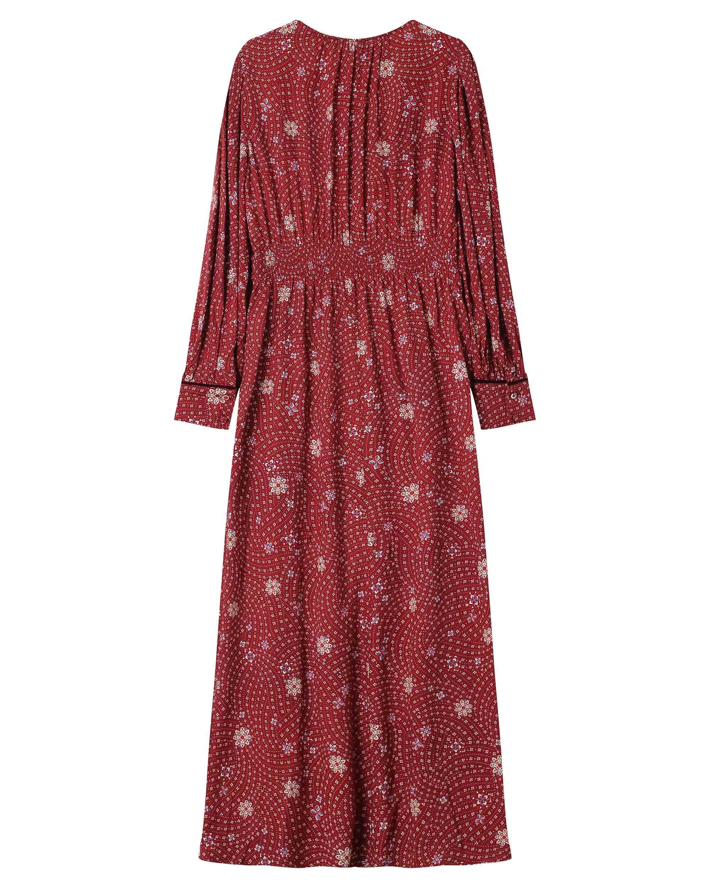 Vestido terracota BELKIS