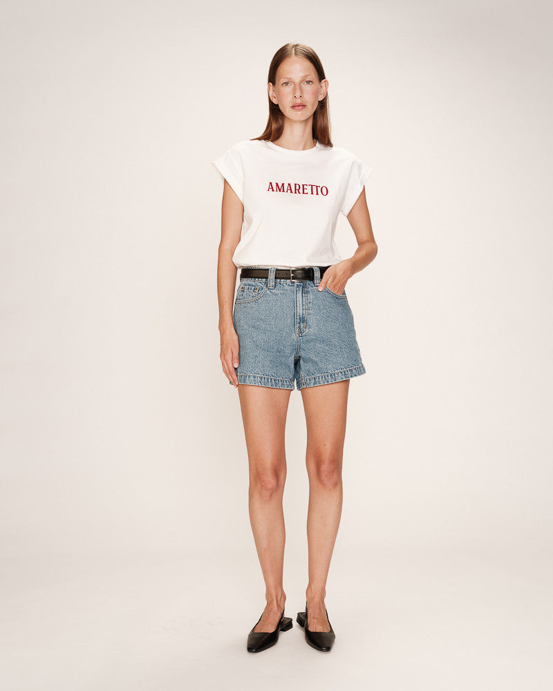 Camiseta de manga corta AMARETTO