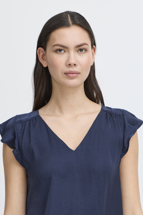 Blusa marino fluida MERI