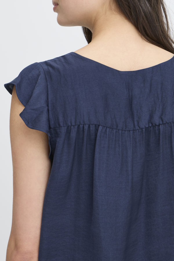 Blusa marino fluida MERI