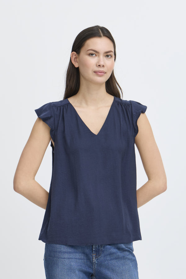 Blusa marino fluida MERI