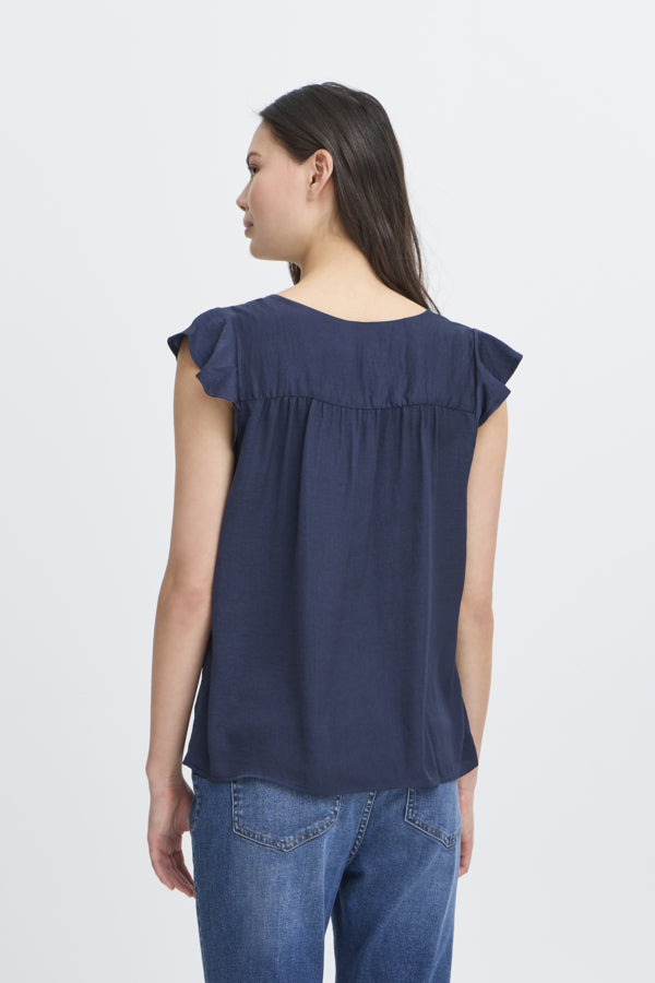 Blusa marino fluida MERI
