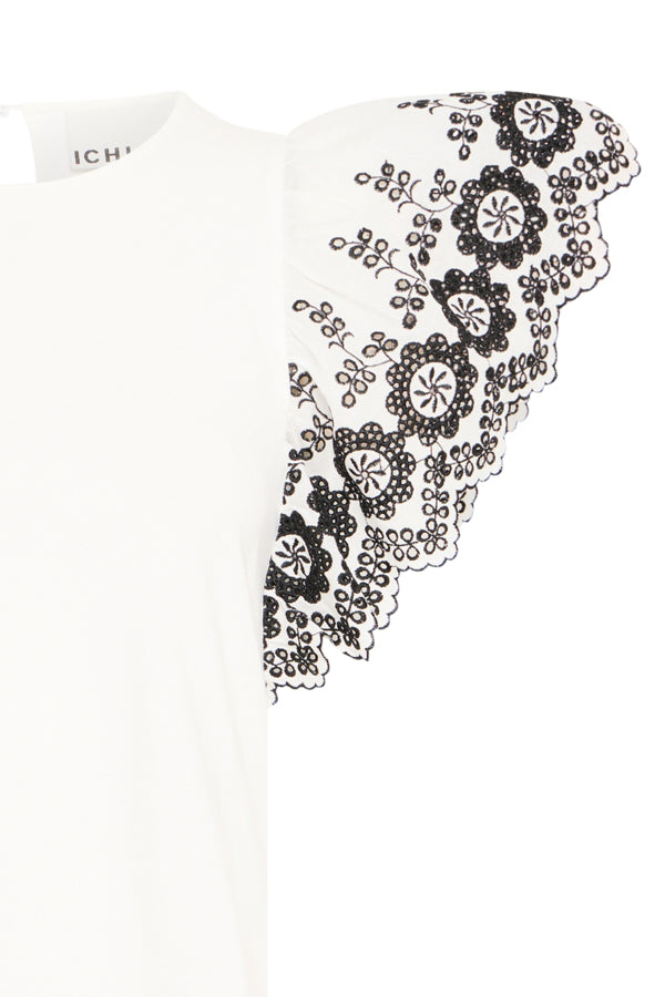 Camiseta con mangas bordadas DANON