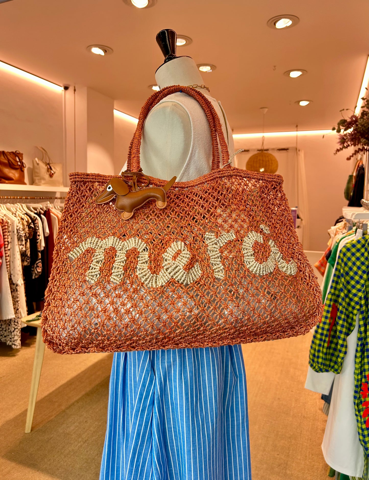 Bolso de yute MERCI
