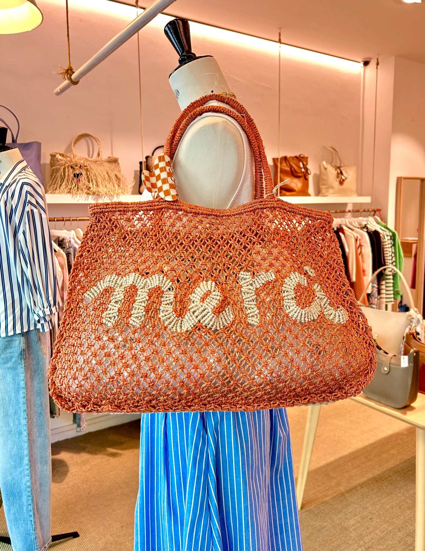 Bolso de yute MERCI