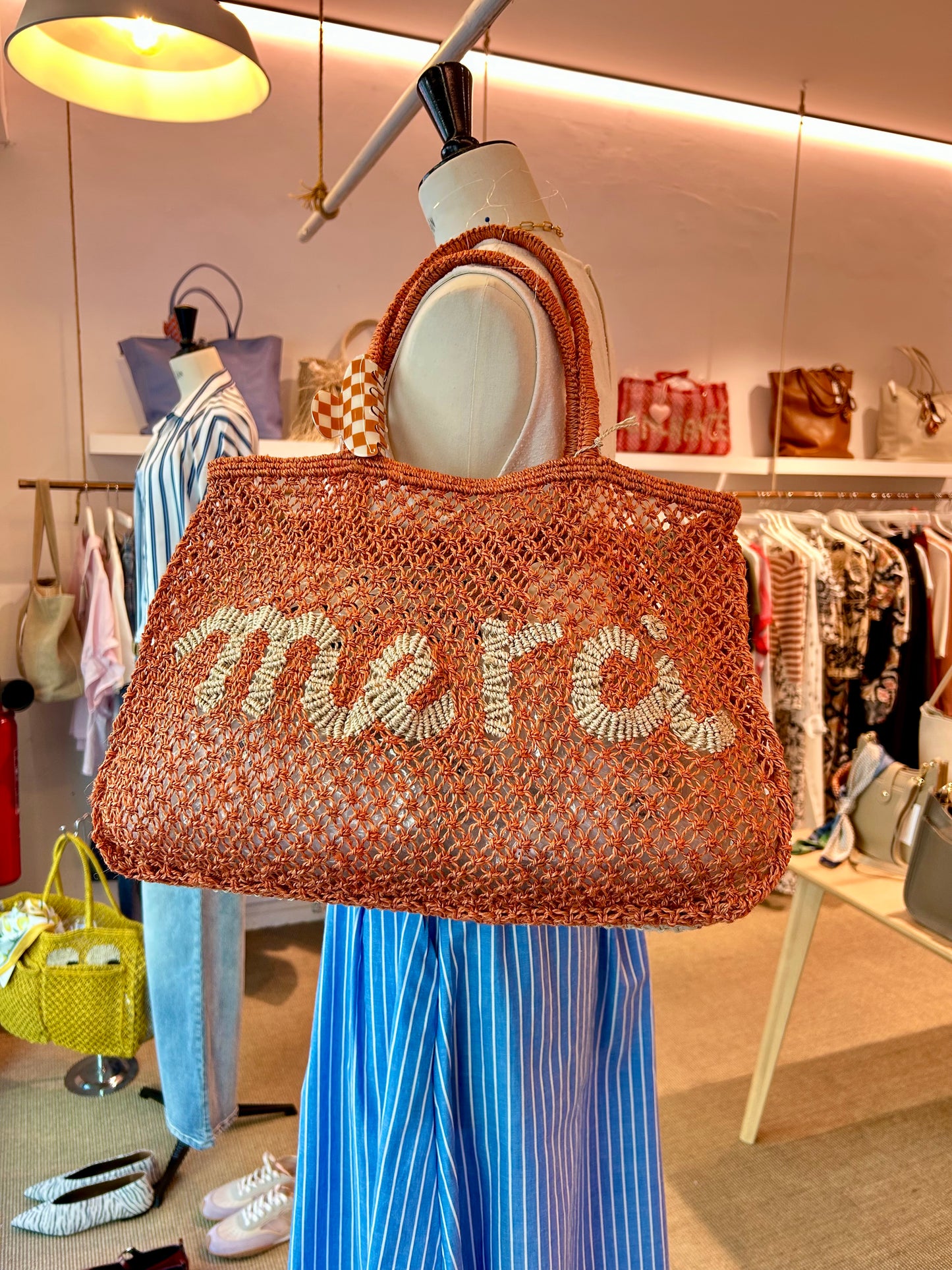 Bolso de yute MERCI