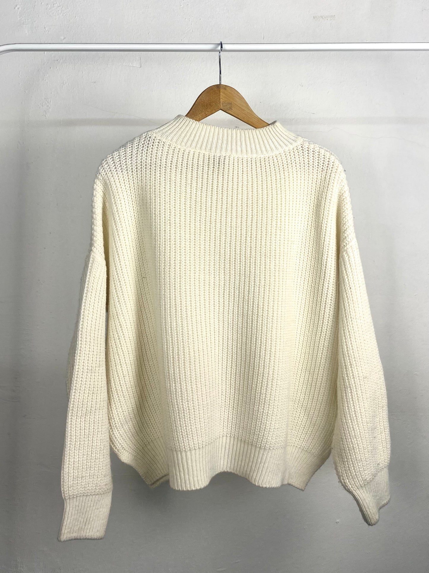 Jersey blanco crudo oversize Bimba y Lola