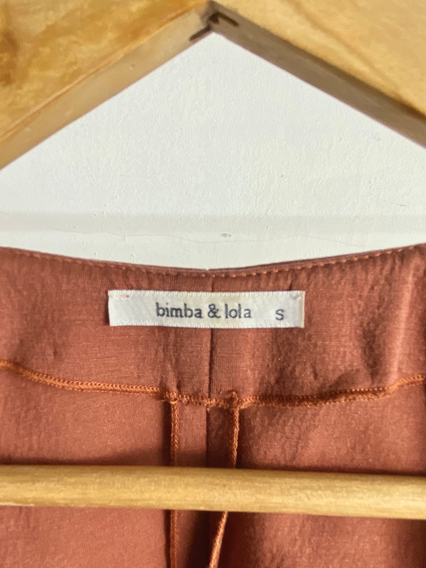 Blusa marrón Bimba y Lola