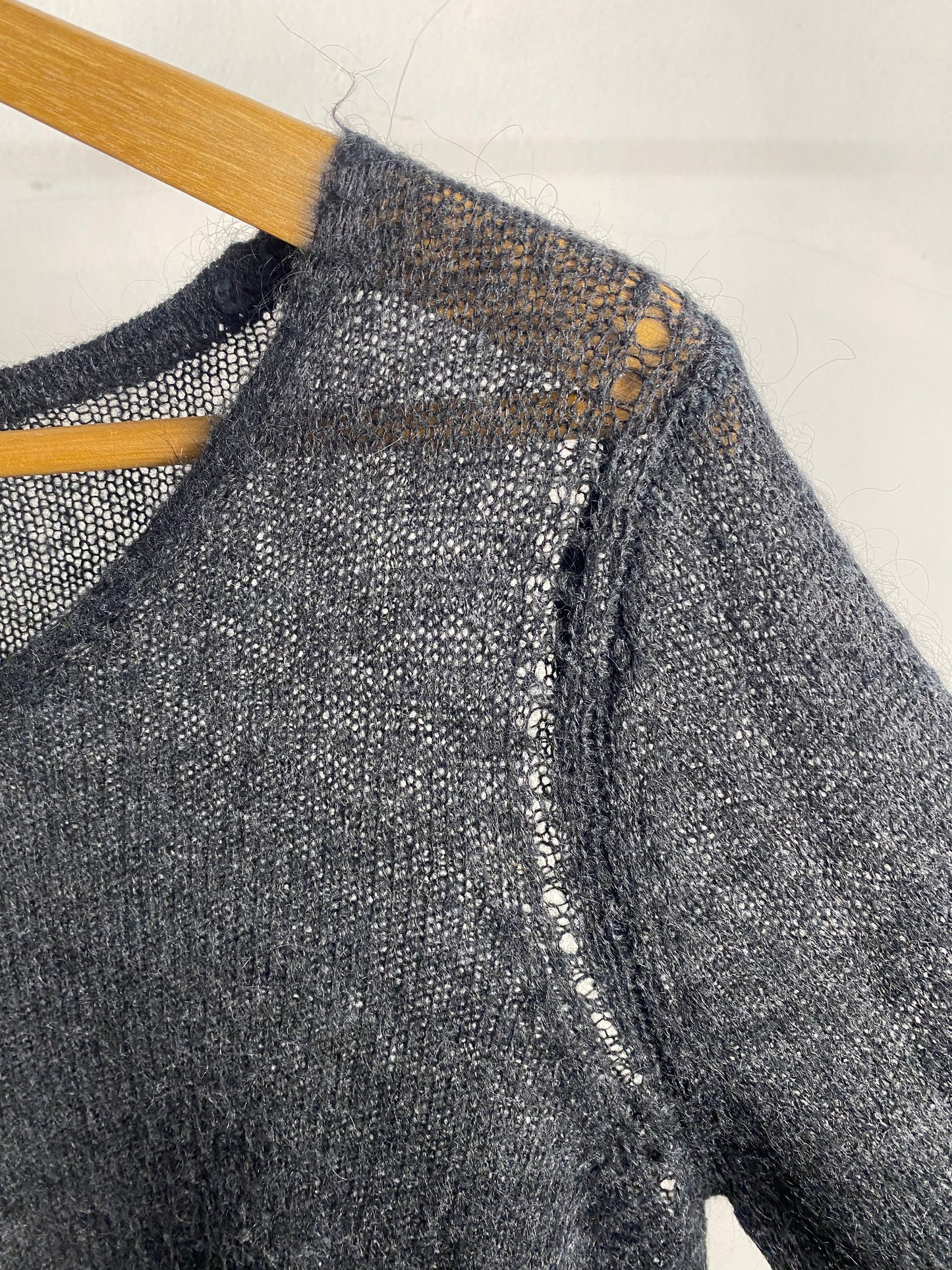 Jersey gris oscuro Mango