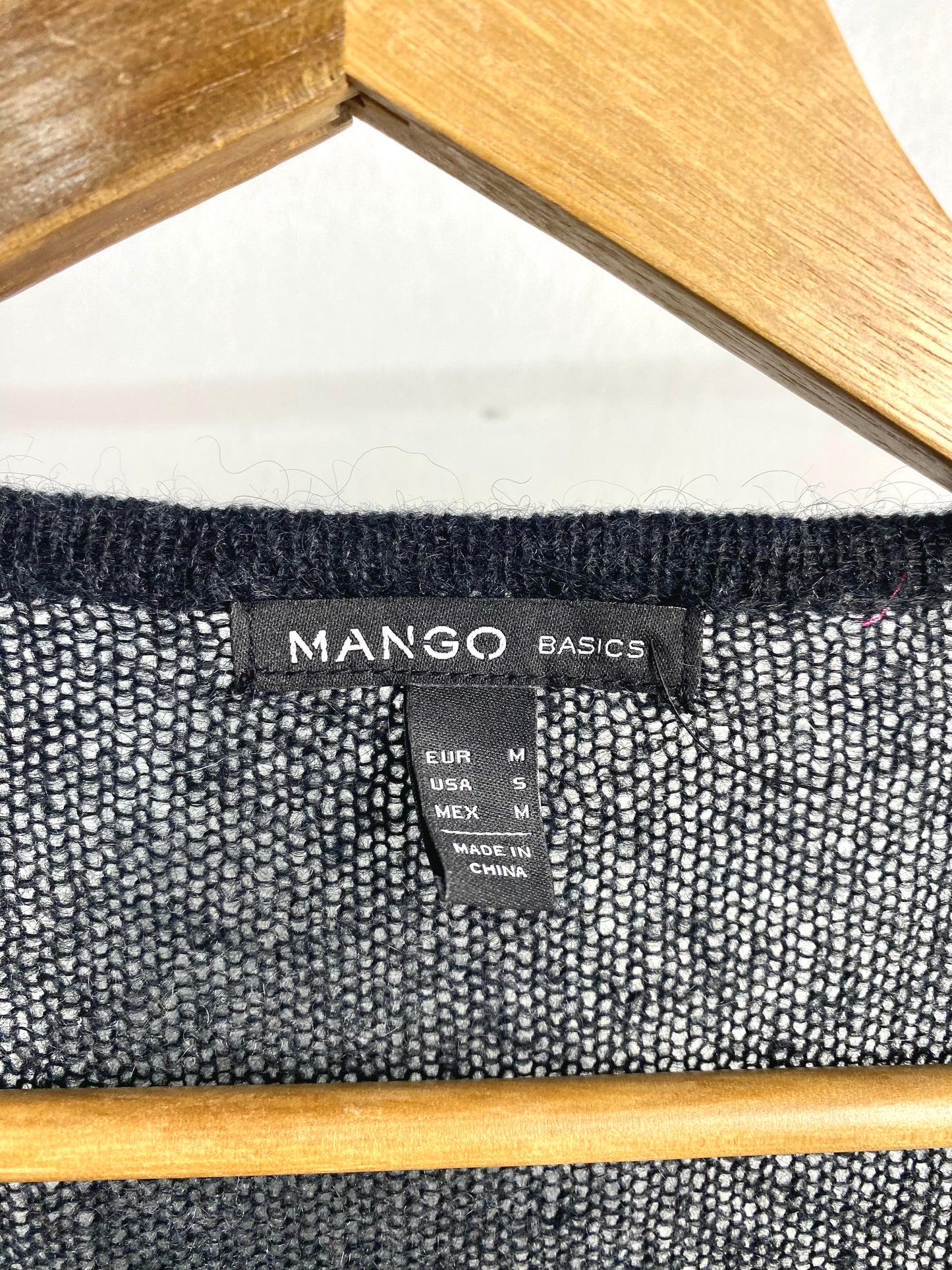 Jersey gris oscuro Mango