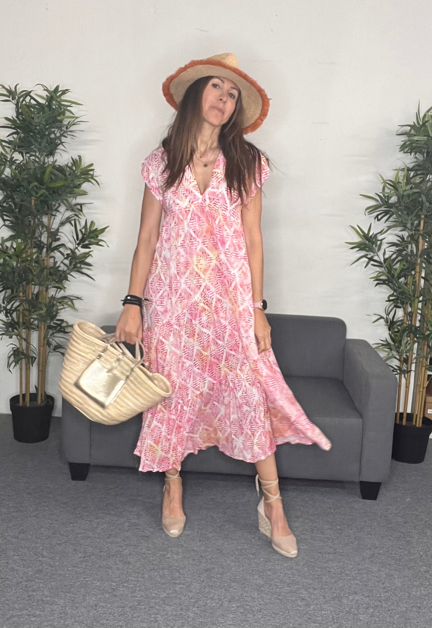 Vestido CLARA rosa