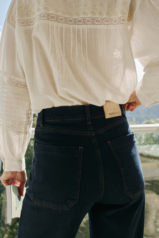 Pantalón vaquero azul oscuro BERA
