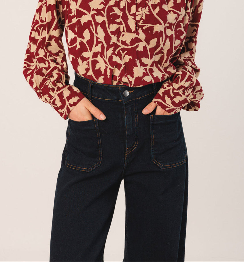 Pantalón vaquero azul oscuro BERA
