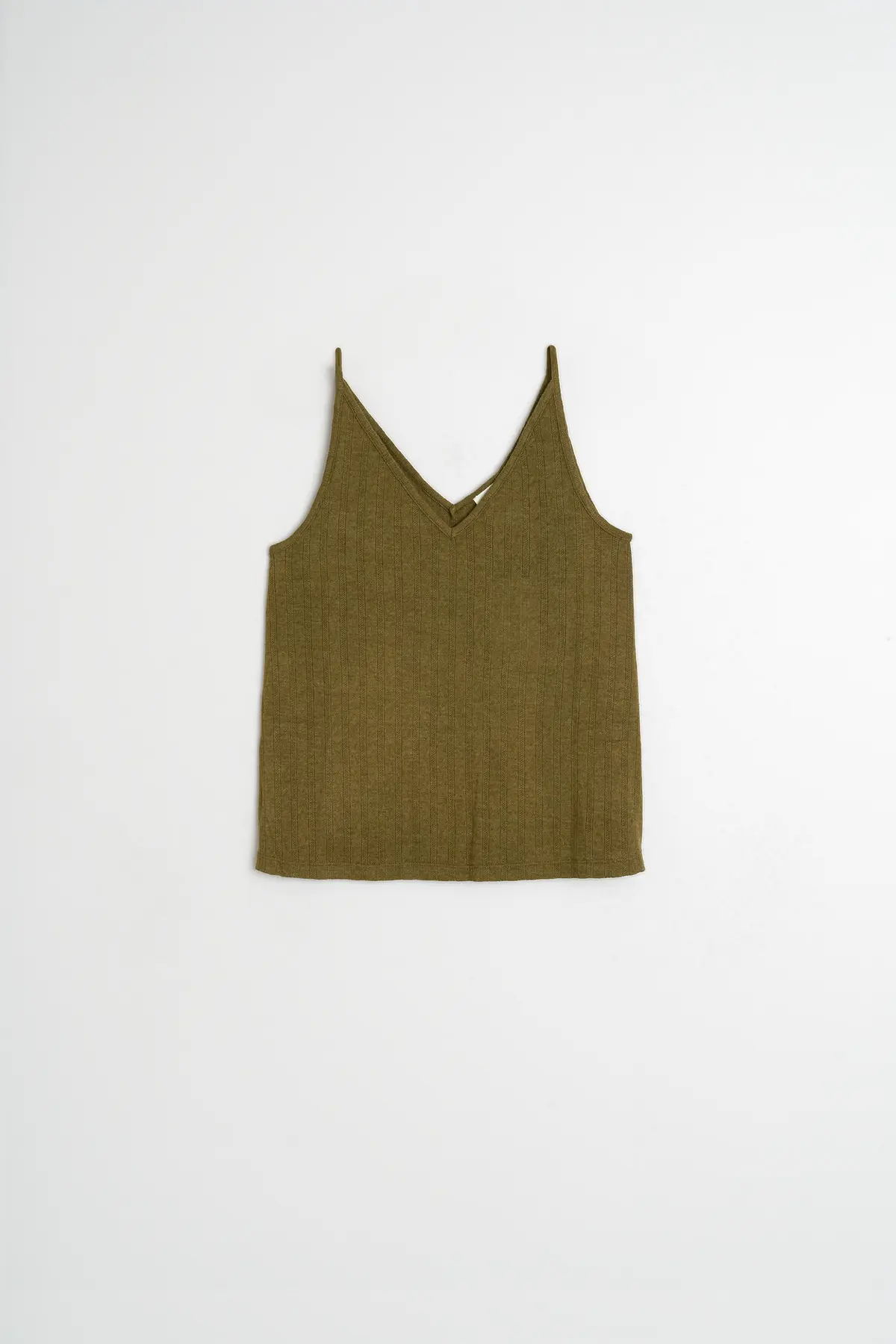 Camiseta tirantes kaki DIANA