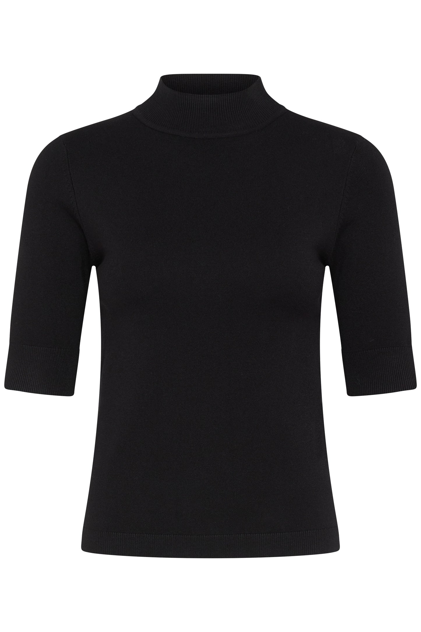 Jersey de punto fino BELINDA negro