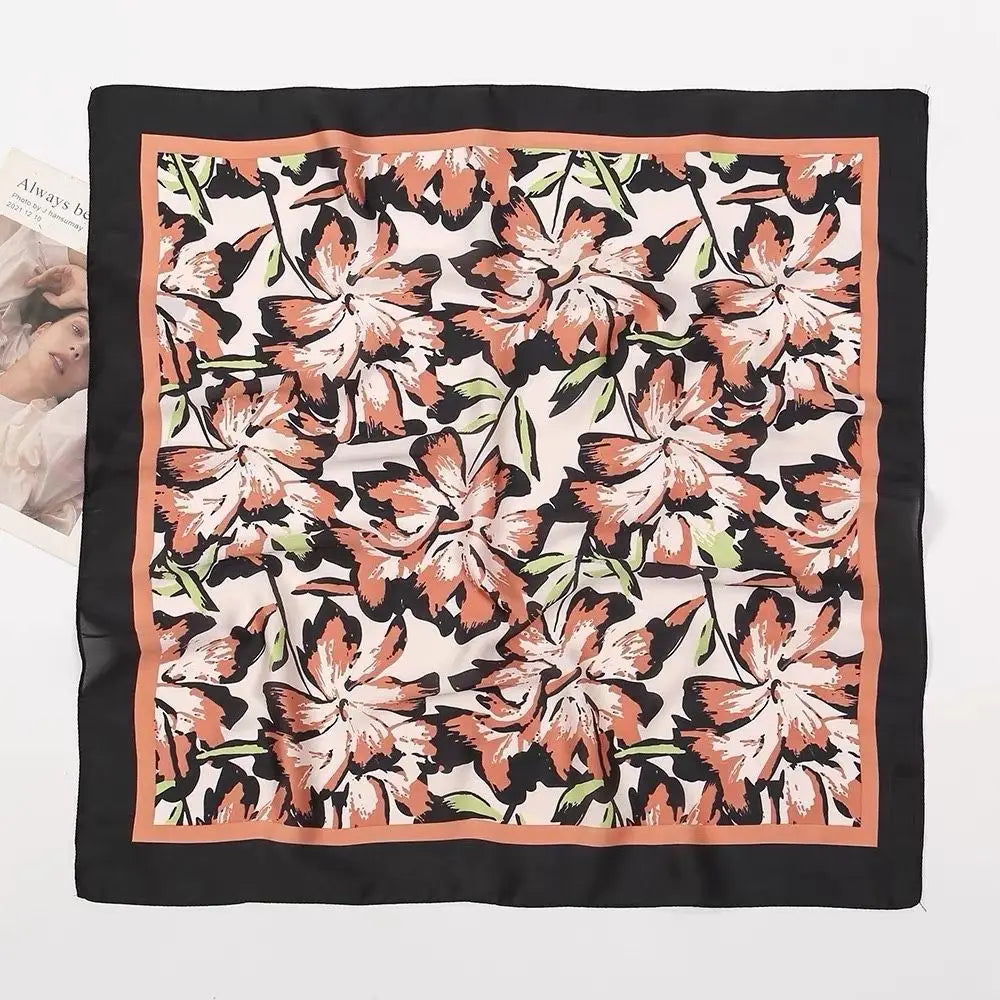 Pañuelo flores DALIA