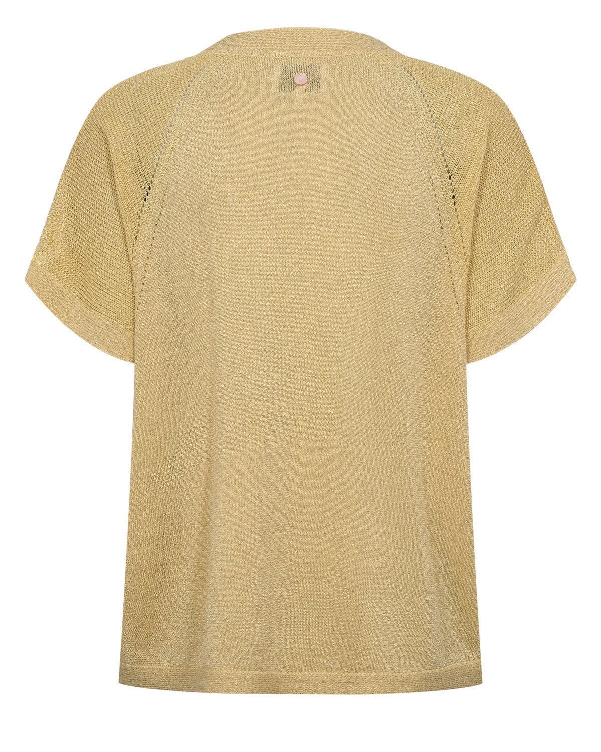 Jersey fino amarillo con toque de brillo DRACENA