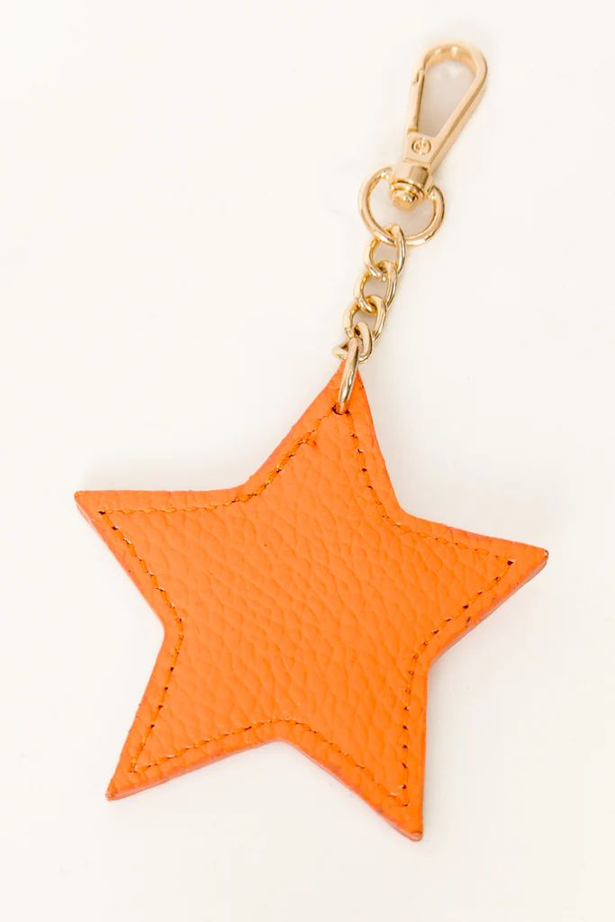 Charm/Llavera de piel ESTRELLA