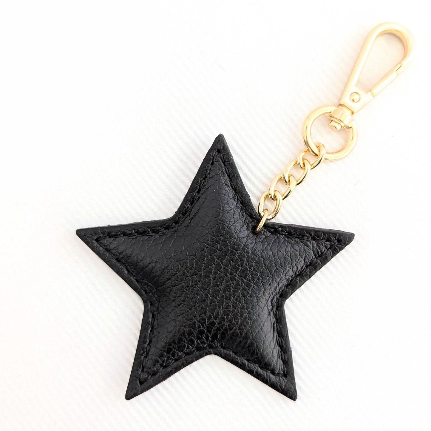 Charm/Llavera de piel ESTRELLA