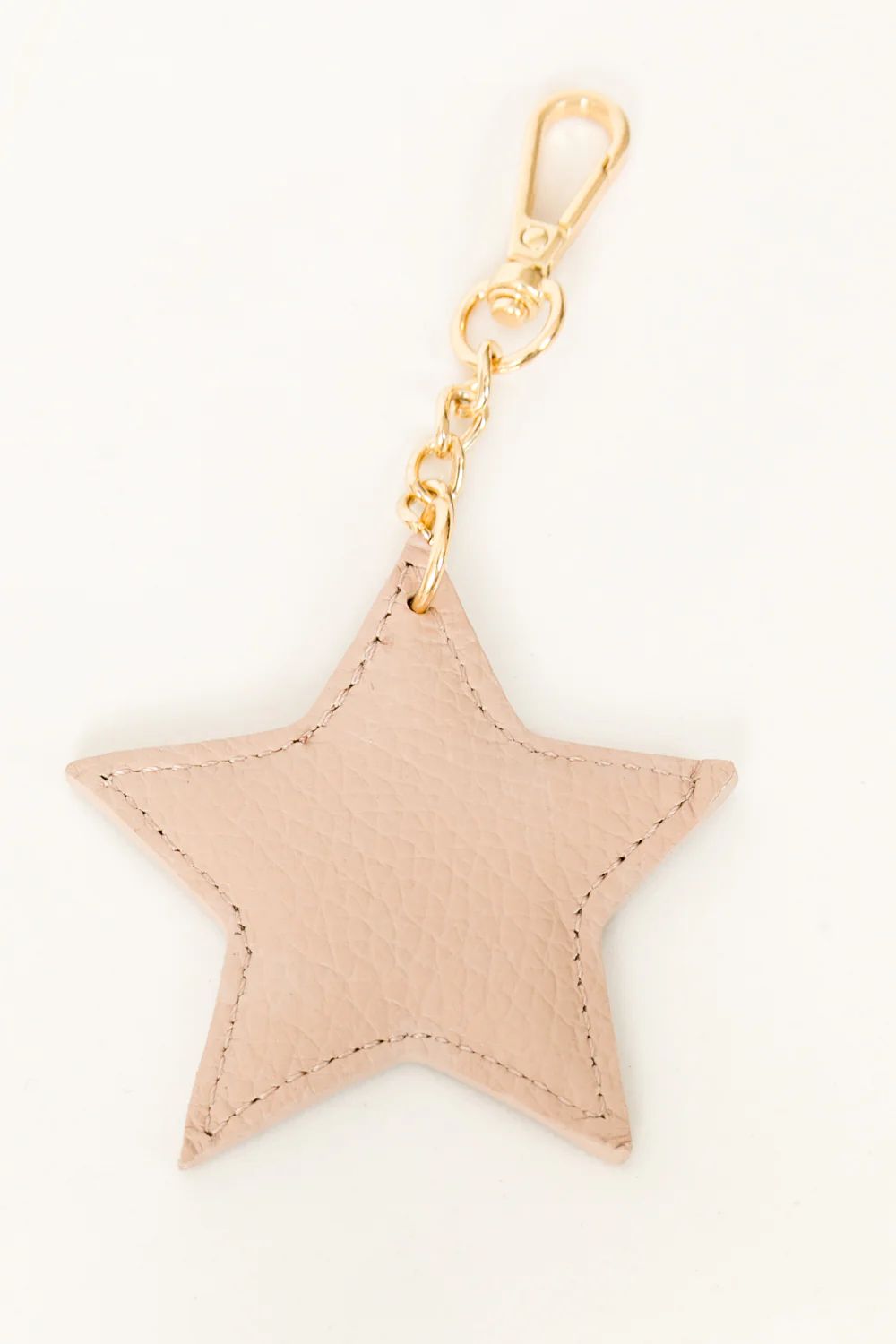 Charm/Llavera de piel ESTRELLA