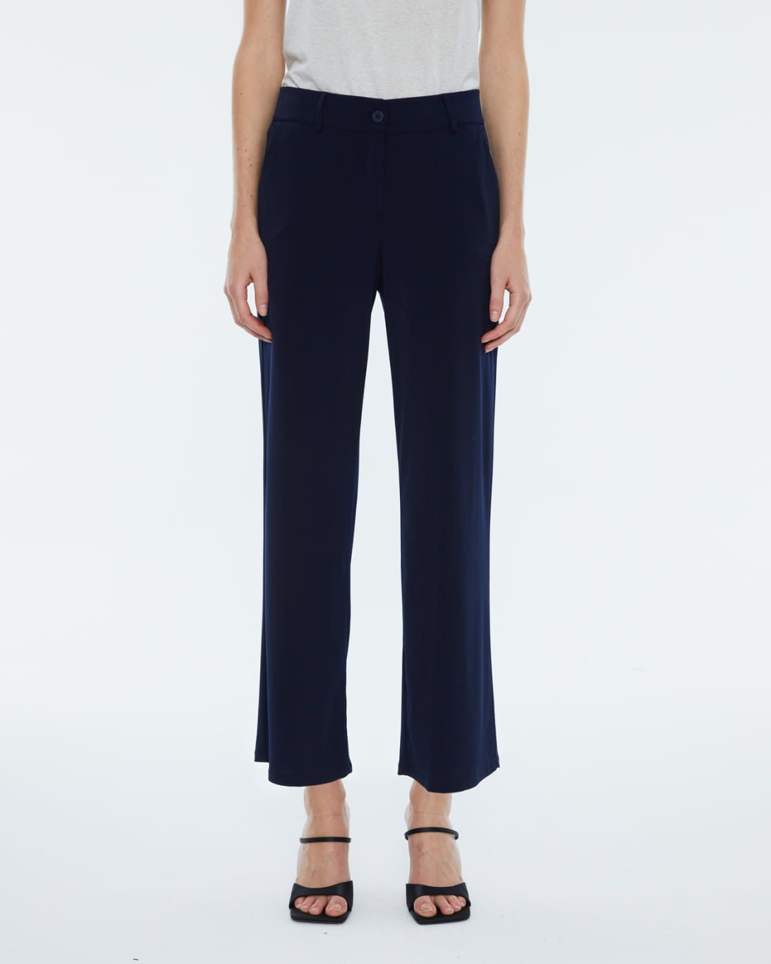 Pantalón cropped amplio fluido NADIA