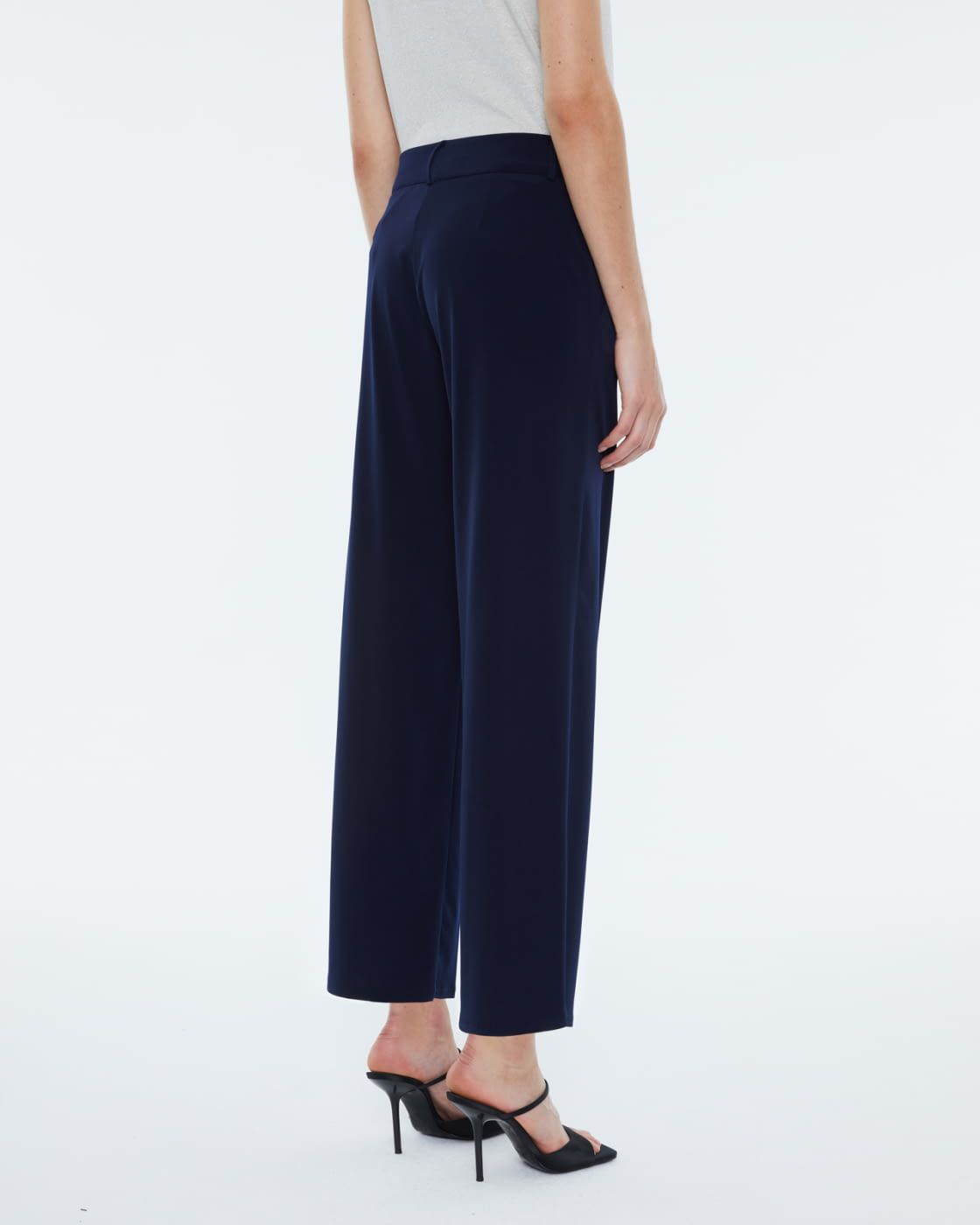 Pantalón cropped amplio fluido NADIA
