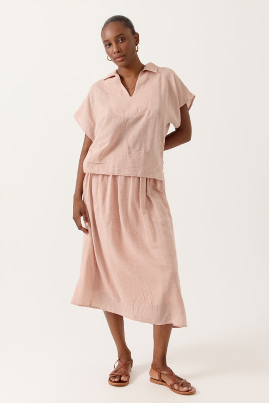 Falda larga estilo bohemio DELIORA