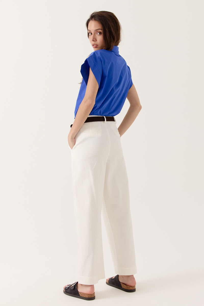 Camisa azul klein DAMA