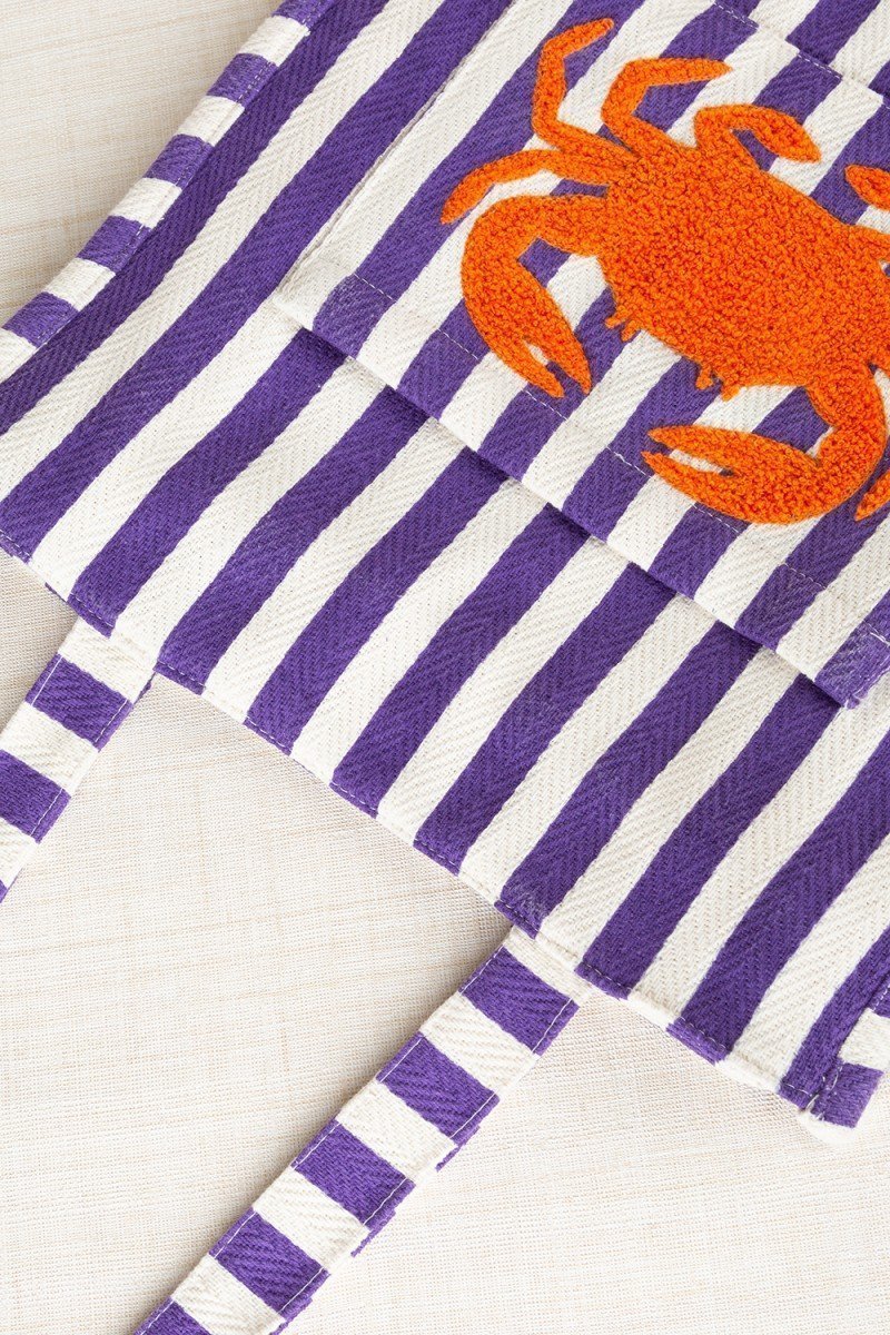 Bolso totte grande rayas CRAB